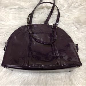 Purple coach crossbody